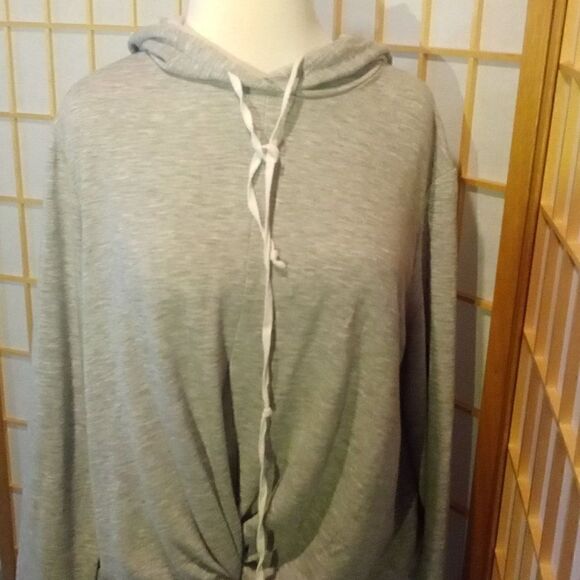 Anthro Drew Lg Hooded Top - Picture 14 of 15